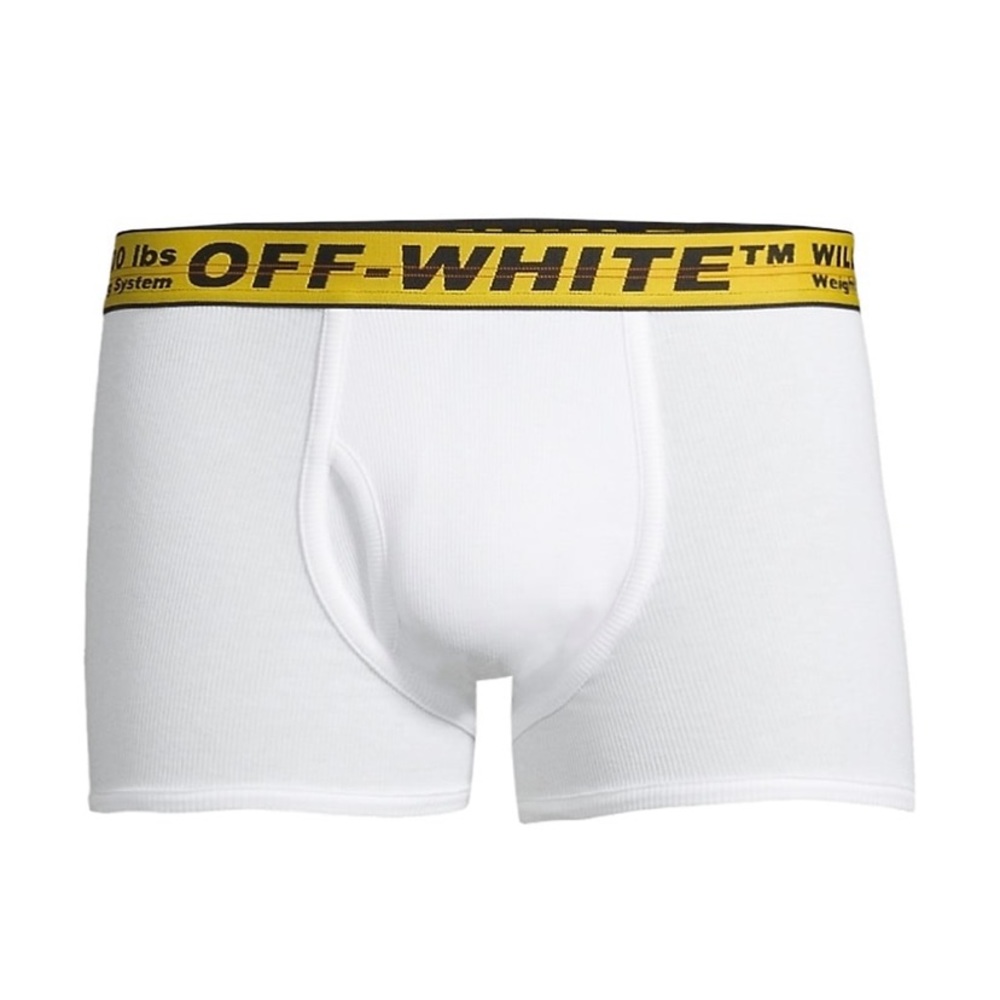 OFF WHITE c/o VIRGIL ABLOH INDUSTRIAL TAPE BOXER SHORTS LARGE NEW